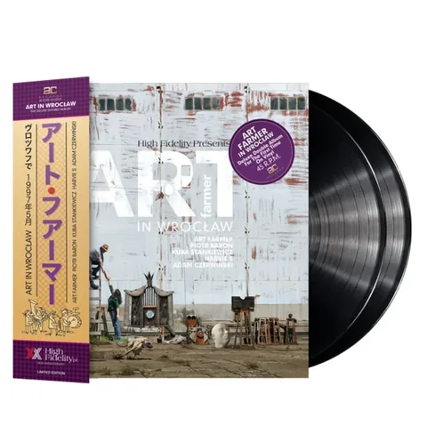Art Farmer – In Wrocław double LP black vinyl cover and sleeve